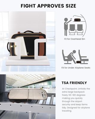 LOVEVOOK Mochila-Equipaje de mano para avión o Via