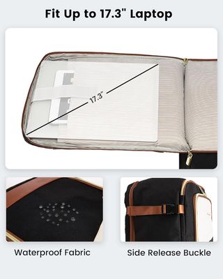 LOVEVOOK Mochila-Equipaje de mano para avión o Via