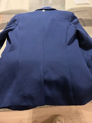 Traje pantalón Lola Casademunt azul sin estrenar