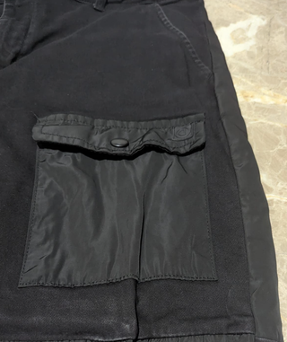 Pantalón Desigual Negro y Dorado Hombre L/36