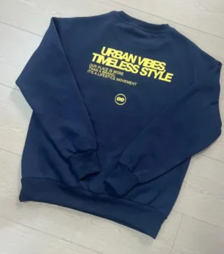 Sudadera Azul Marino Talla XL