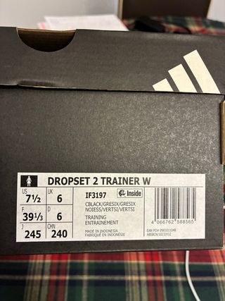 Zapatillas CrossFit Adidas Negras