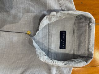 “ Camisa Scalpers Talla 38 azul clarob