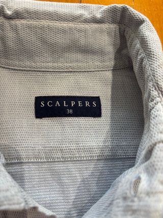 “ Camisa Scalpers Talla 38 azul clarob