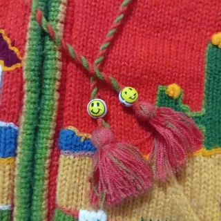 Maglione peruviano bambini con cappuccio