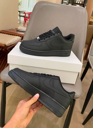 Nike Air Force 1 Talla 38 Negras