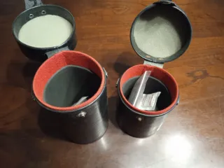 Funda rígida para objetivo grande y pequeña