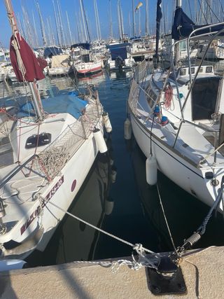 Velero Serviola 23 listo para navegar