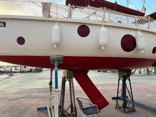 Velero Serviola 23 listo para navegar