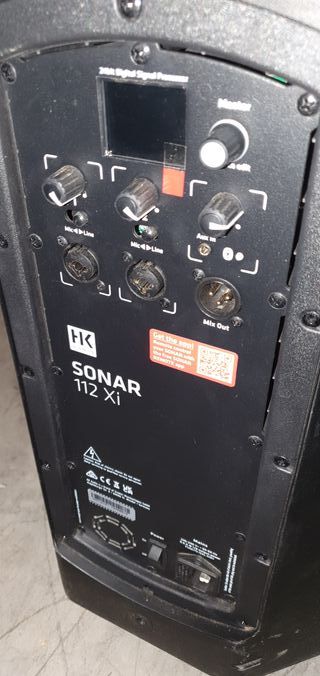 Pareja Altavoces Activos HK Audio SONAR 112 XI
