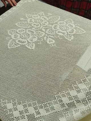 Tappeto uncinetto 225x225 cm