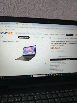 Lenovo IdeaPad 3 Portátil Negro