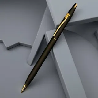 Bolígrafo Cross Century Negro y Dorado