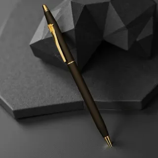 Bolígrafo Cross Century Negro y Dorado