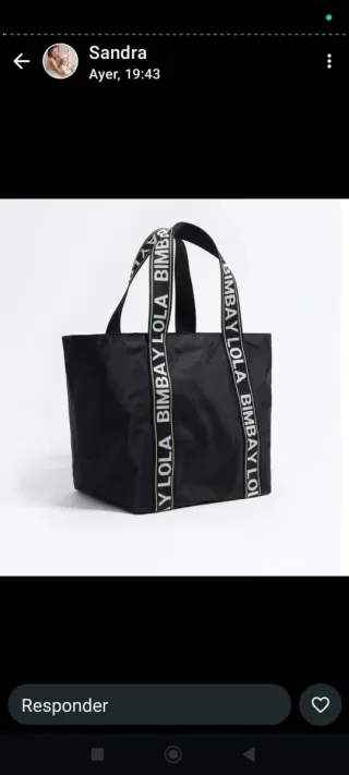 Bolso BIMBA Y LOLA negro