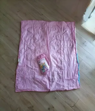 Sacco a pelo principesse Disney rosa