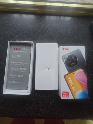 TCL 60 5G 256GB 16GB RAM Negro/Multicolor
