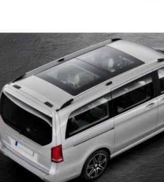 Barras de techo / Baca aluminio para Mercedes Clas