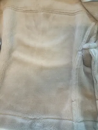 Cazadora mujer beige