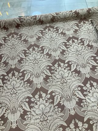 Damasco Fallera Alicantina Beige/Marrón