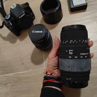 Canon 450D + Teleobjetivo Sigma