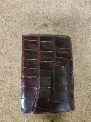 Cartera Billetera Piel FC Oro Nueva