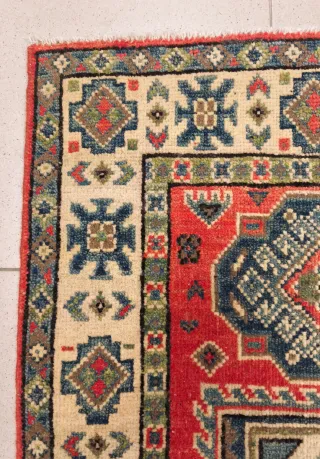 Tappeto Afgano Uzbek 97x57 cm