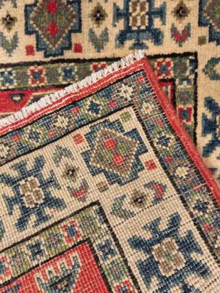 Tappeto Afgano Uzbek 97x57 cm