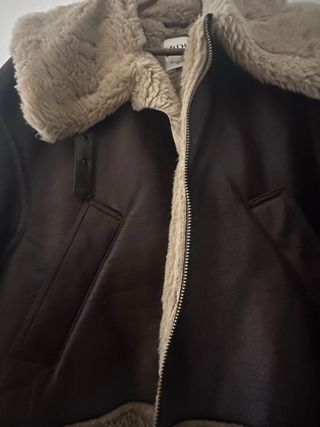 Pelliza Marrón Zara