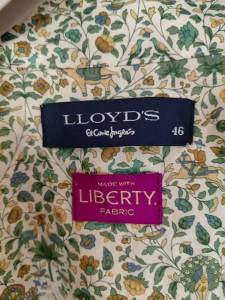 Blusa Lloyds estampada multicolor talla 46 España