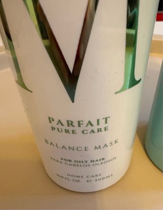 Champú y mascarilla Producto peluquería