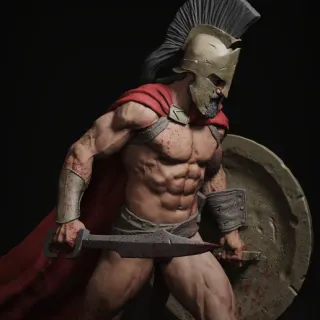 Figura Leonidas 1/6