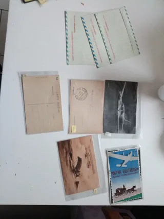 Lotto cartoline storiche aeronautiche
