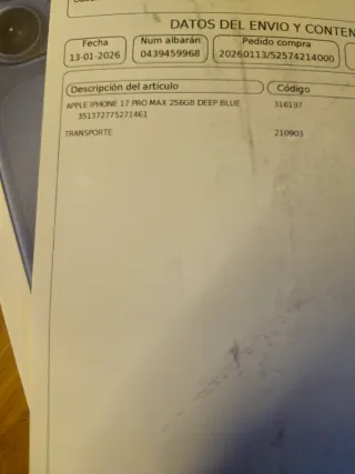 iPhone 17 Pro Max Deep Blue