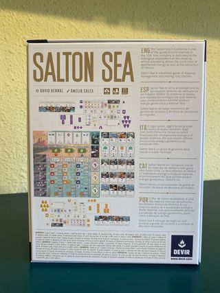 Salton Sea - Juego de mesa