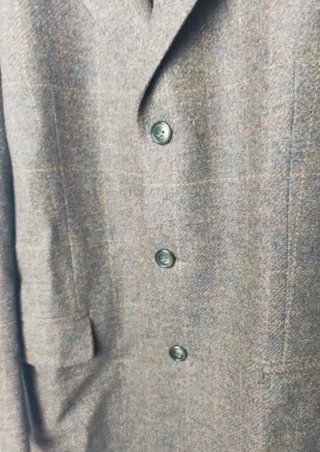 Blazer Lana Tweed Pierre Cardin Verde Vintage
