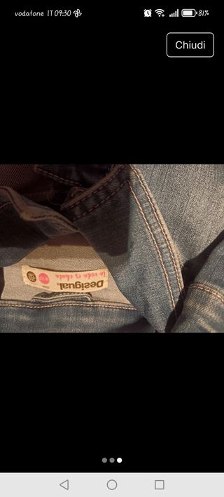 Giacca Jeans Desigual Bambina