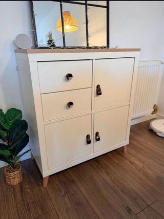 Aparador blanco madera