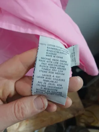 Camisa Polo Ralph Lauren Rosa Talla L