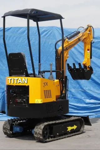 Mini excavadora Titan 1000 kg Ventas 673.277.265