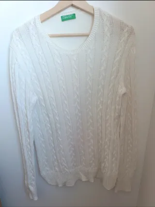 Lote 2 jerseys punto Benetton y Don talla XL