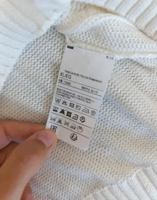 Lote 2 jerseys punto Benetton y Don talla XL