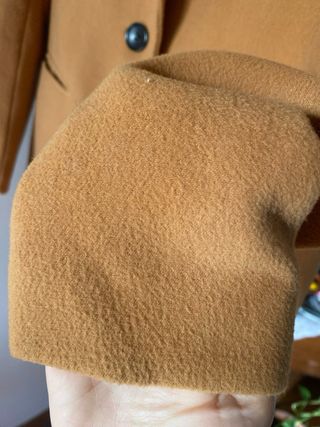 Cappotto classico senape