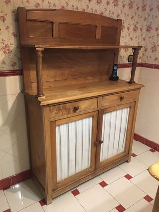 Conjunto de muebles de cocina de madera