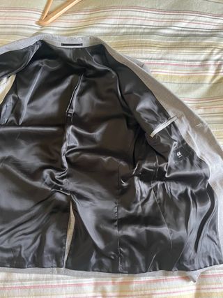 Giacca H&M Uomo Grigia Skinny Fit Elegante