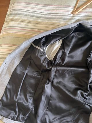 Giacca H&M Uomo Grigia Skinny Fit Elegante