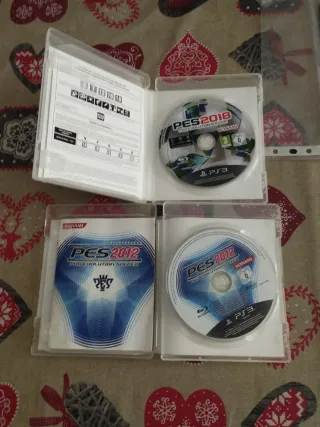 Juegos PS3 PES 2018 y PES 2012