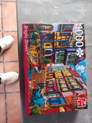 Lote 4 Puzzles Jumbo 1000 Piezas