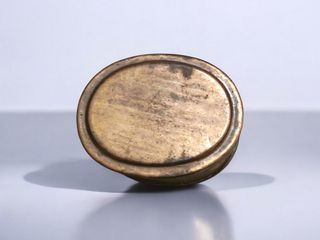 Antico Porta Tabacco in Ottone