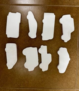 Juego de tráfico goma eva para baño